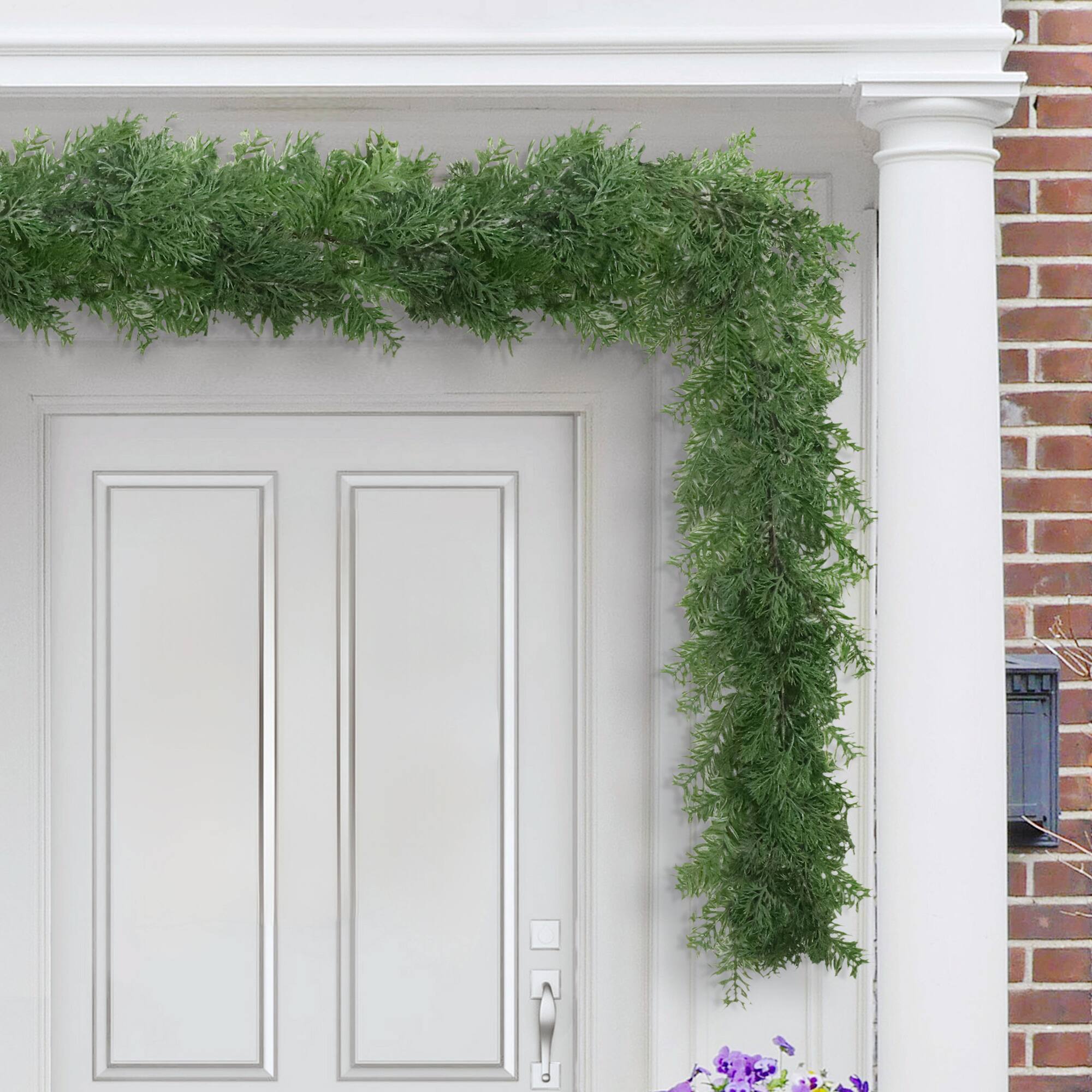 9ft. Artificial Christmas Garland with Soft Branch Tips